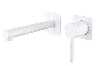 Встраиваемый смеситель для раковины ABBER Emotion AF8812W белый